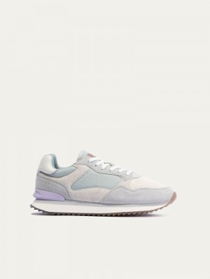 Grey Blue Women's Hoff City Napoli Trainers | TZS3425ZS