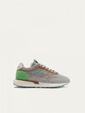 Grey Green Women's Hoff Tribe Siberia Trainers | WCA5321ZG