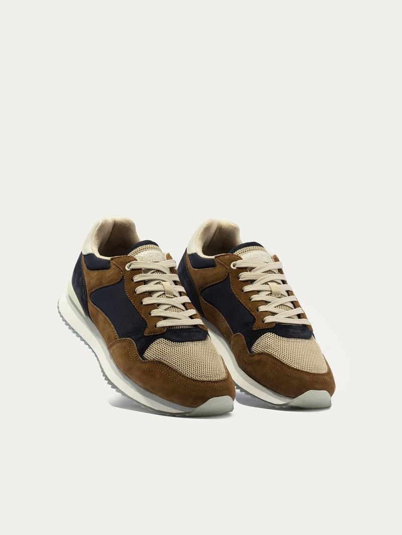 Brown Black Men's Hoff City Dubai Trainers | XSJ2364EY