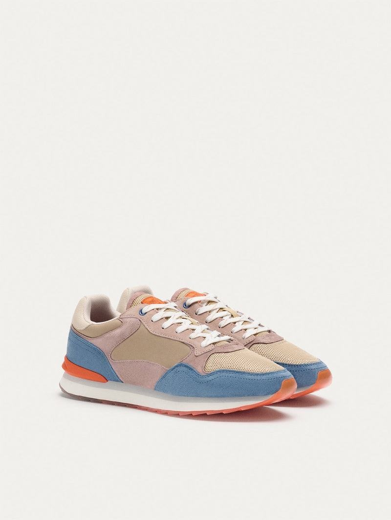 Khaki Pink Blue Men's Hoff City Ottawa Trainers | XWP1692SX