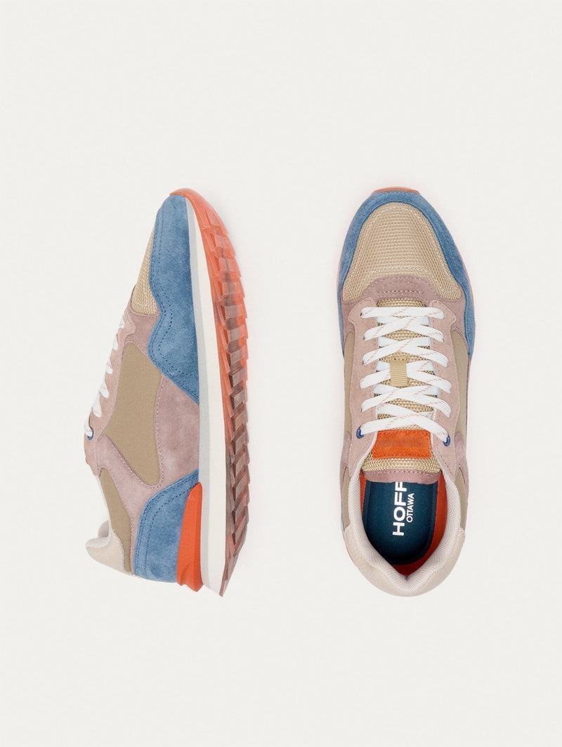 Khaki Pink Blue Men's Hoff City Ottawa Trainers | XWP1692SX