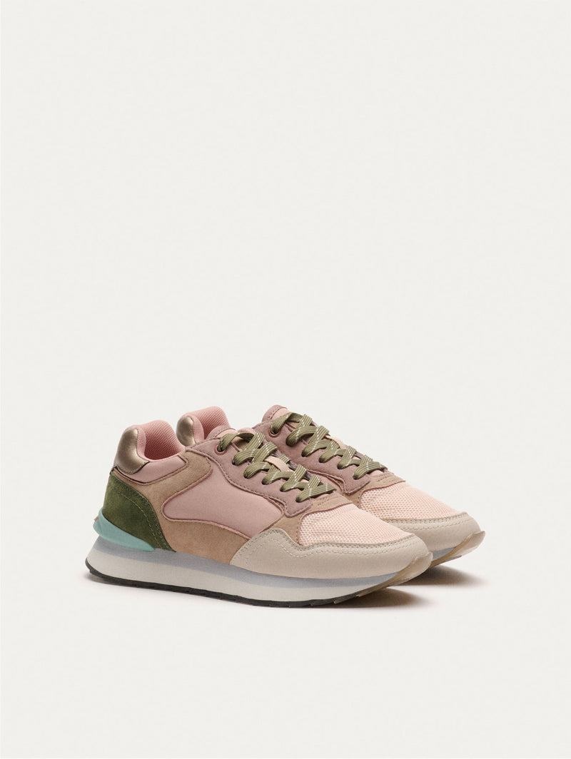 Pink Brown Women's Hoff City Paris Trainers | UAZ3342LC