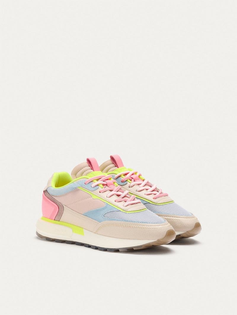 Pink Khaki Blue Women's Hoff Tribe Tana Trainers | OYG703RJ