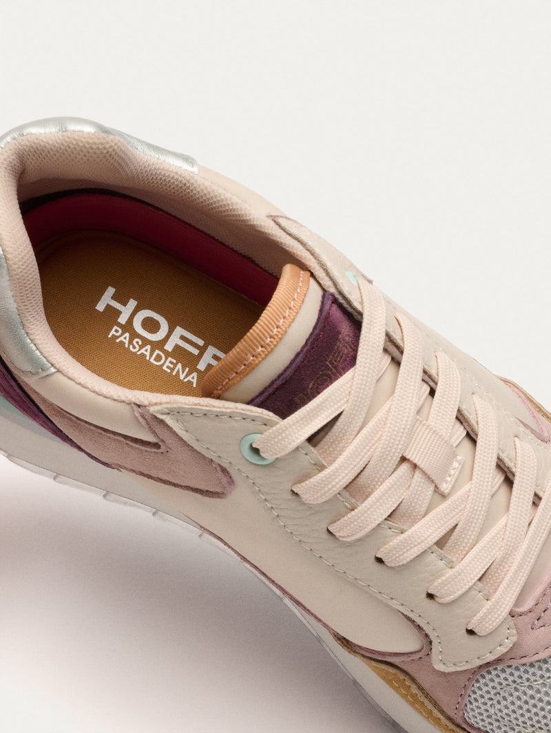 White Pink Brown Women's Hoff City Pasadena Trainers | GXV9686CV